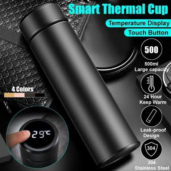 Smart Temprature Display Water Bottle